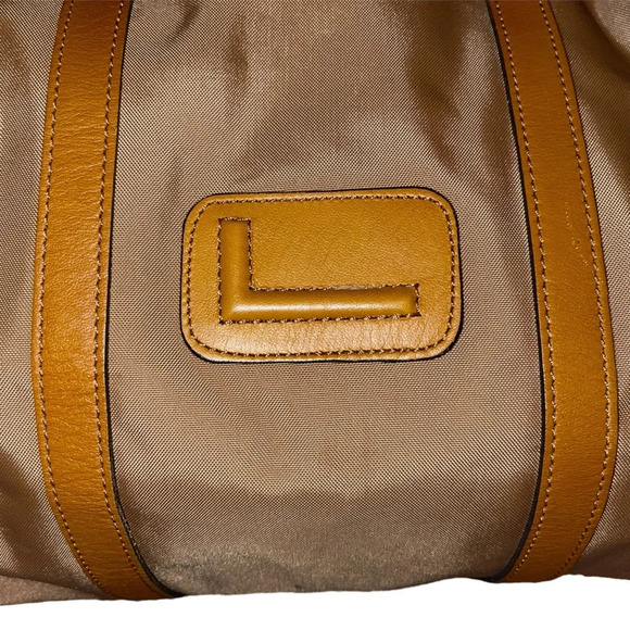 LANCEL Paris Nylon/Leather Boston Bag - Picture 9 of 9